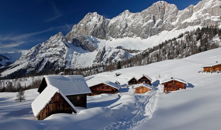 Ramsau Almengebiet im Winter © Schladming-Dachstein_raffalt