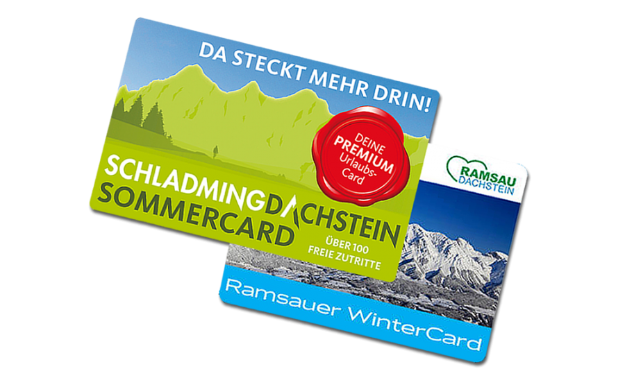 Schladming-Dachstein Sommercard und Ramsauer WinterCard